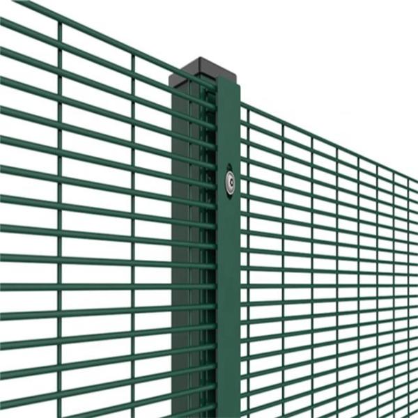 Quente mergulhado galvanizou 358 a elevação soldada de Mesh Security Fence Anti Corrosion 2.4m