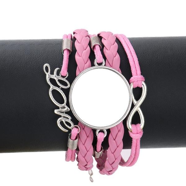 DIY Sublimation Gifts Customized Sublimation Blanks Love Bracelet