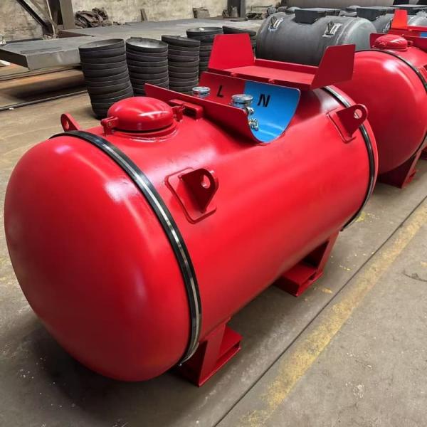 réservoirs de stockage à haute pression transférables -40-70 C température de conception et pression d'essai de 15 bar pour des performances supérieures