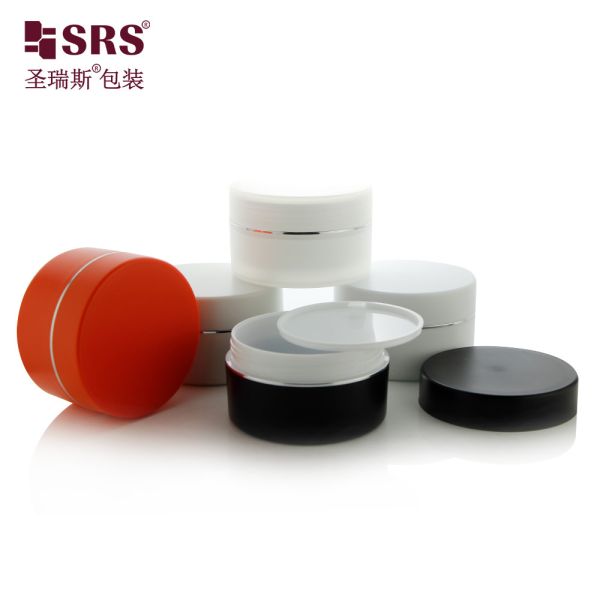 Hair Body Scrub Plastic Empty Cosmetic Packaging Container luxury cream jar