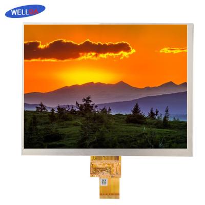 Módulo LCD para carro de 8 polegadas, painel LCD para carro, interface RGB, ângulos de visão amplos