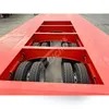 Vehicle Master 4 Line 8 Axles 40 80 100 150 Ton Payload Gooseneck Excavator Transport Lowbed Low Semi Truck Trailer