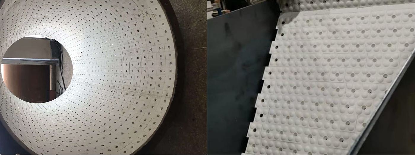 Misaligned Design Alumina Ceramic Pipe Ceramic Lined Pipe Elbows