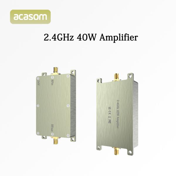 Aluminum Shell  FPV Amplifier With A 2.4G 40W 24V For Long Range Flights