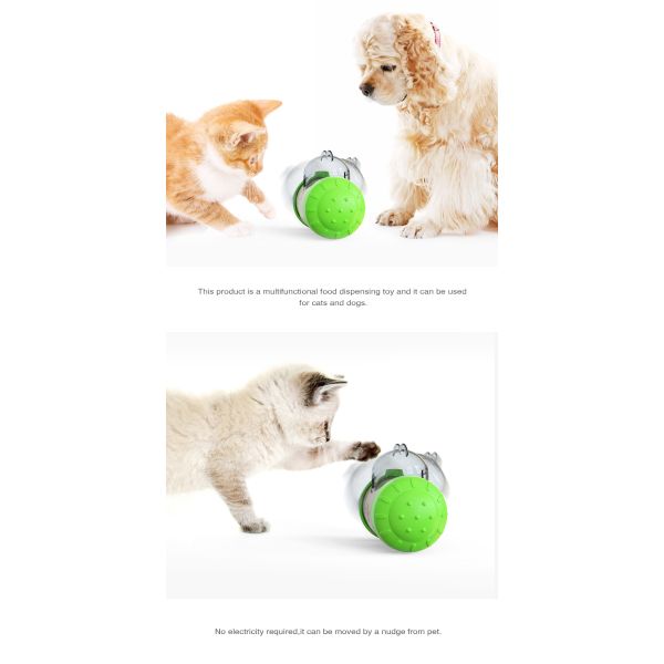 Игрушка собаки футбола 1kg медленной еды головоломки Tumbler пропускающая влагу без электрического