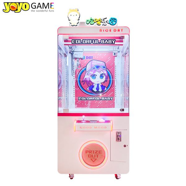 High Quality Coin Operated Games 31 Inches Moved Star Plush Doll Claw Crane Machine