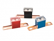 Color-coded Molded Plastic Housing Square Shape Time Delay Car Fuse Link 50Amp 32V Red For Nissan Automotive