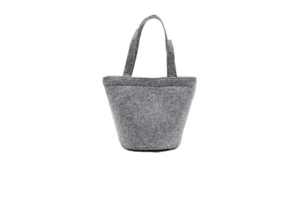 20*41 Cm Felt Handbag Fashion Style Heart Pattern With Waterproof Surface
