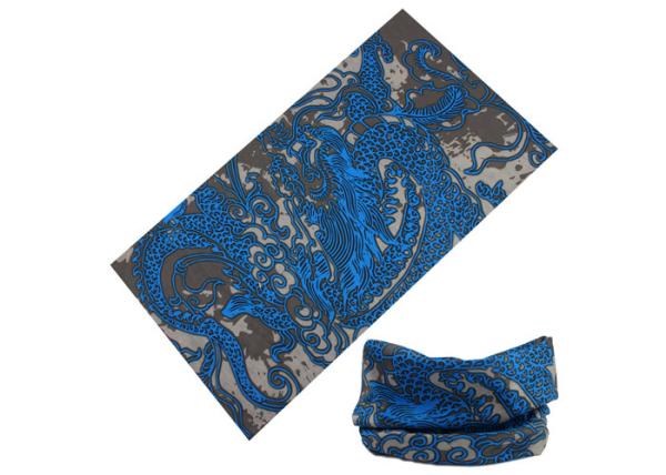 High Elastic Fishing Neck Scarf Breathable Sublimation Printing Dragon Logo