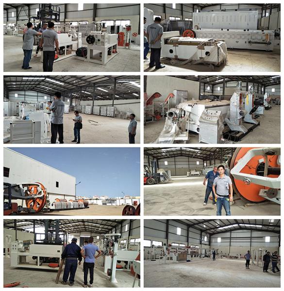 Thailand Middle East Wire And Cable Extruder Machine , Wire Making Machine