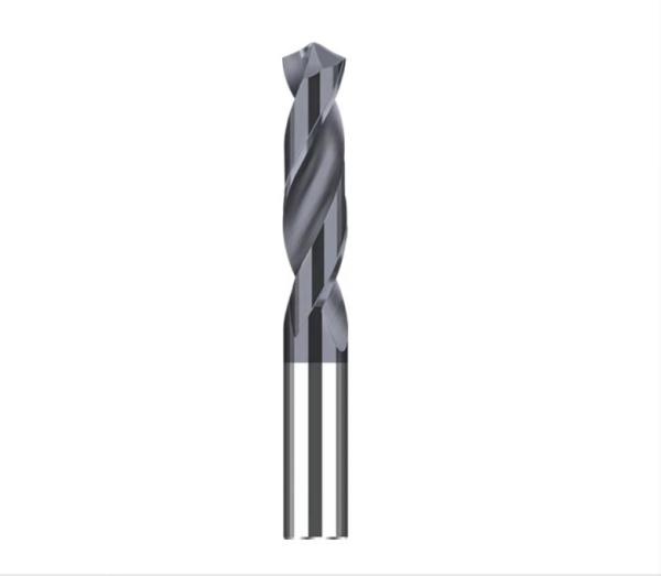 HRC45 3D Solid Carbide Drill Bit Metal 6mm Drilling Hardened Steel With Carbide