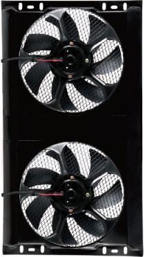 14*26cm Auto AC Condenser Fan Car AC 80W Compatibility Fits Most Vehicles