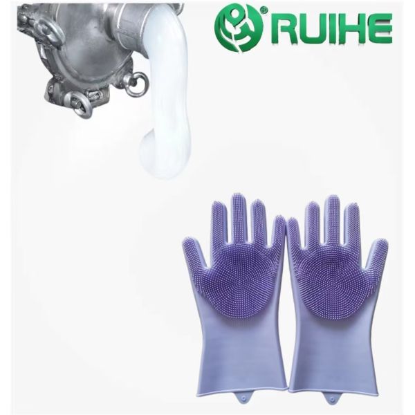 500%-700% Elongation Translucent HTV Silicone Rubber Heat Resistance 200.C