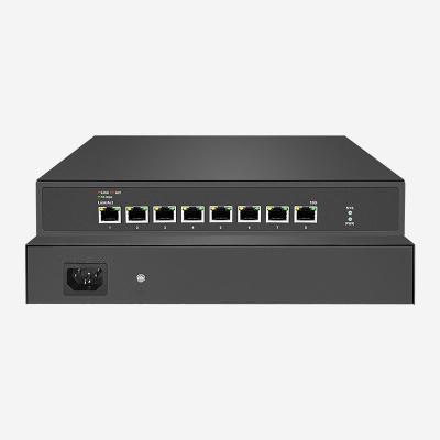 Plug And Play, 8 RJ45 10G Unmanaged Switch 119.04Mpps Forwarding Rate Rack Mountable
