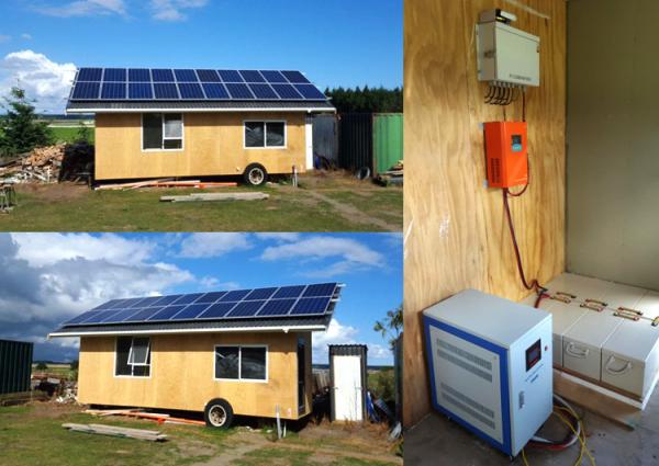 410W Portable On Grid Solar Panel Kit Monocrystalline 21.5kg Module Weight