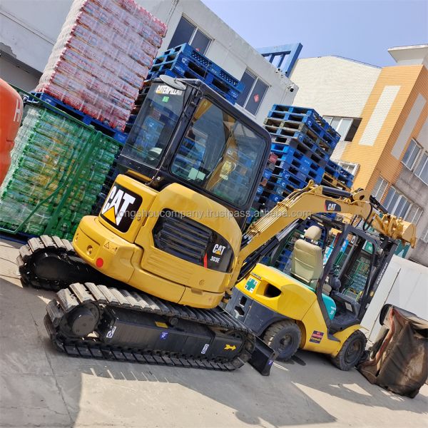Original Hydraulic Pump Used CAT 303E Mini Excavator with Attachments at Affordable