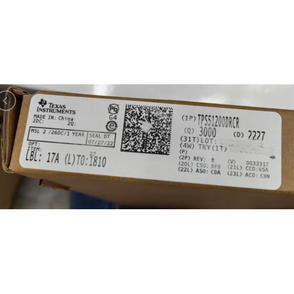 TPS51200DRC VSON10 SMDIntegrated обходит вокруг Microcontrol регулятора MCU