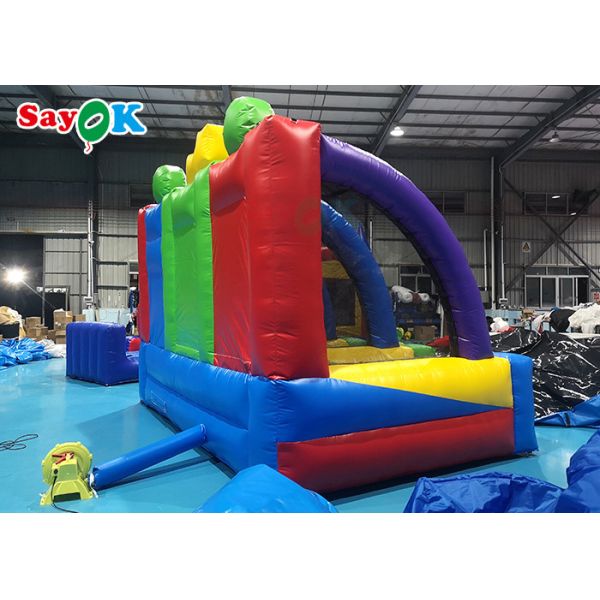 Le basket-ball gonflable géant entoure le jeu de tir commercial drôle de basket-ball de 5x3m