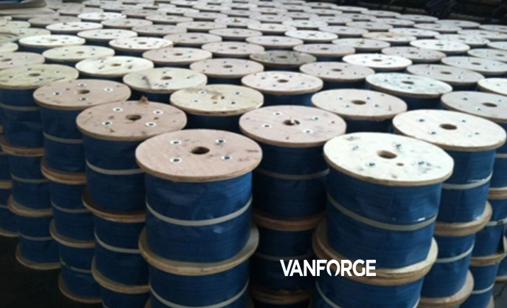 Round Marine Grade Stainless Steel Cable For Ship / Offshore Platform