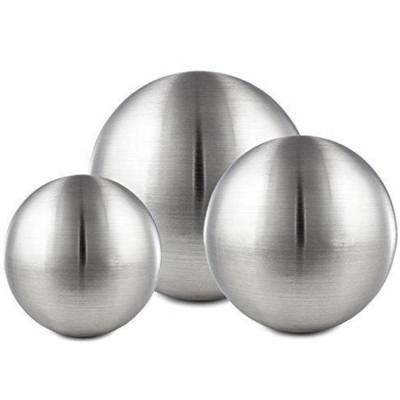 AISI304 800MM escovou a esfera de aço oca, revestimento oco de Matt das bolas de metal para a mobília