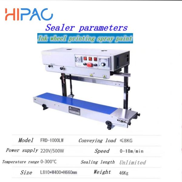 Automatic Sealing Machine with Adjustable Temperature and Speed for Remote Monitoring in Packaging