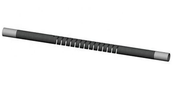 1650C Sic Heating Elements For Tools Gears Dies Shafts , Fluidized Bed Designs