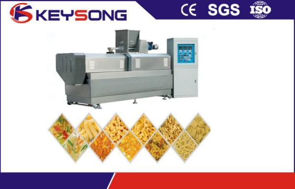 Puffed Snacks Food Extruder Machine Auto - Temperature Controlling System High Output