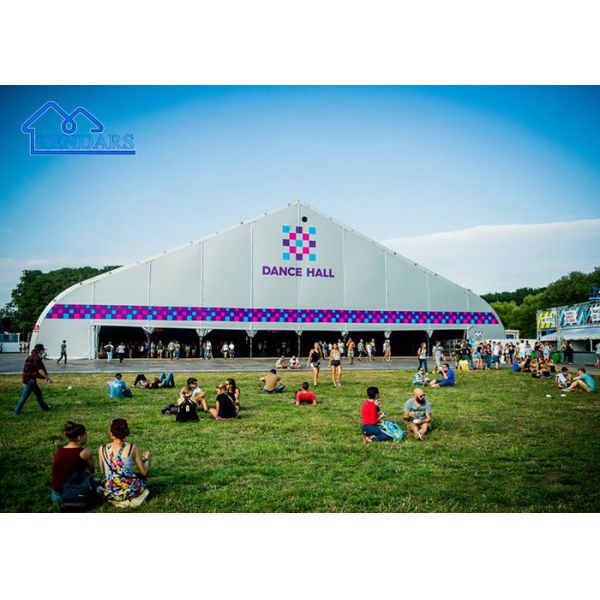 Waterproof Curve Tents Tennis Court Tents For Outdoor Party Sports Marquee