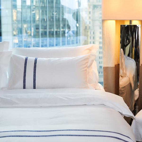 Hotel supplier Jacquard hotel & hotel bed linens 100% cotton bedding sets