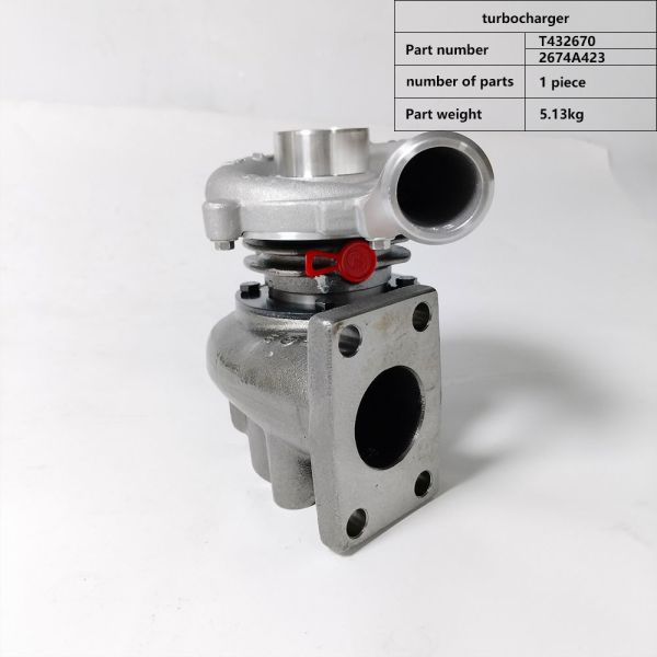 Perkins 1103 Series Turbocharger T432670 2674A423 558-6961