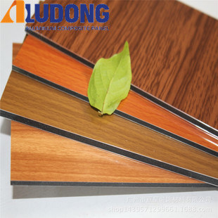 OEM Factory Wood Grain ACP 4mm, PVDF Coating, Anti-Scratch Surface for Exterior Interior Wall Cladding Best Seller