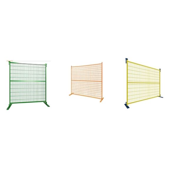 Загородки конструкции Канады железная проволока стандартной временной на открытом воздухе низкоуглеродистая