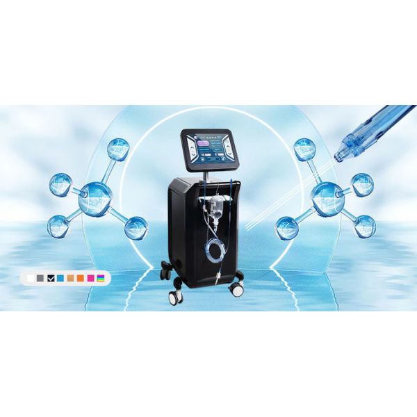 Jet Peel Oxygen Facial System Needle Free Skin Infusion Deep Hydration