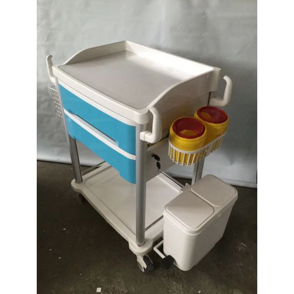 Вагонетка ABS медицинская на больнице тележки аварии медицины колес распределяя