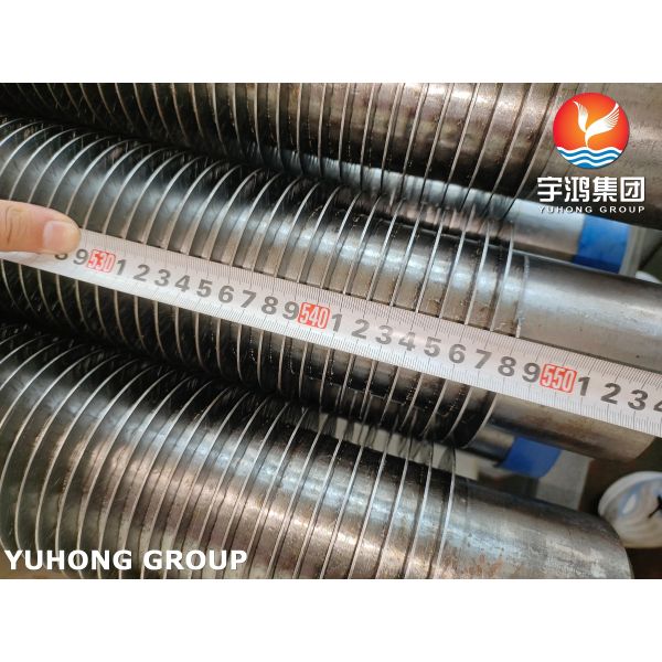 ASTM A335 P22 HFW Fin Tube With 11-13CR Fin Strip For Furnace Tube