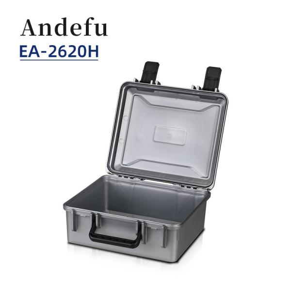 Équipement de protection de caméra boîtier dur EA-2620H personnalisable Portable extérieur en plastique étanche à l'air avec mousse OEM supporté
