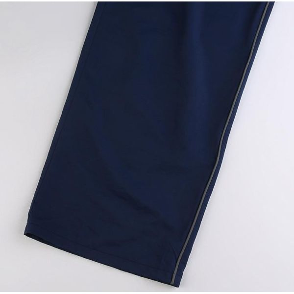 Брюки длинного случайного 100% полиэстер женщин производителя одежды небольшого количества свободные с карманом молнии