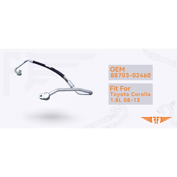 88703-02460 Toyota Corolla 1.8L 08-13 Air Conditioner Hose Car Aluminum