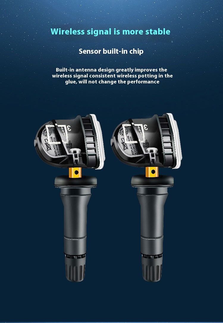 External Solar-Powered 24V High Quality CE Certified Tire Pressure Monitoring Sensor (TPMS) 1 Year Warranty 24-Hour Support Tire