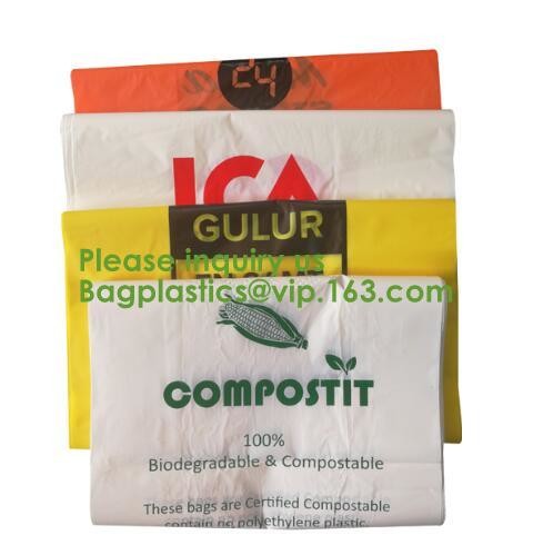 майцена сделала 100% biodegradable compostable изготовленный на заказ напечатанный полиэтиленовый пакет с собственным логотипом, ecofriendly упаковывая ба футболки