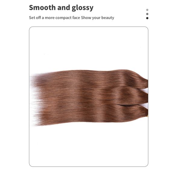 Skin Friendly Color 4 Hair Bundles 26 Inch Brazilian Straight Hair Bundles