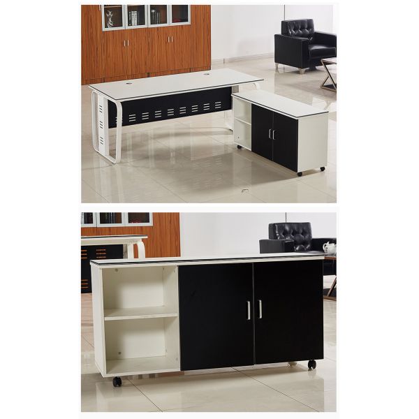 Muebles de oficina ecológicos Escritorio de ordenador ejecutivo independiente para el hogar y las empresas