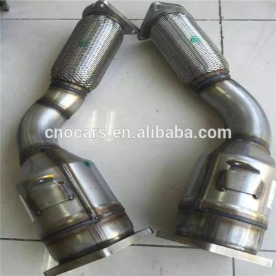 Ceramic Honeycomb Car Catalytic Converter Cleaner For Porsche Cayenne Turbo 95511302150 955113