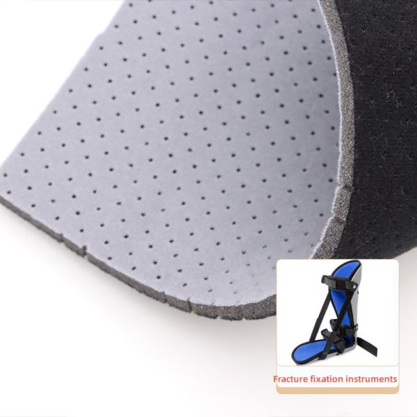 Woolen Cloth Composite Sponge Perforated Fracture Fixation Protective Device, Elbow Wrist Support Loop Velvet Composite Fabric