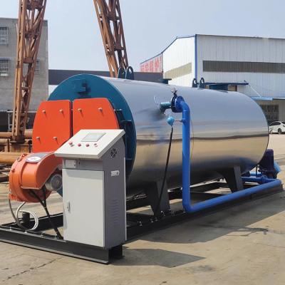 Wetback Three Passed 1mw gas-fired oil fired hot water boiler for Central Heating System