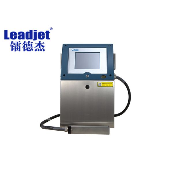 Imprimante continue de code de date de jet d'encre 20mm Max Height For Pipe