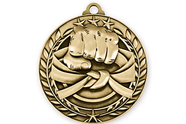 Customized Gifts Miraculous Metal Gold Award Marathon Sports Medal With Ribbon Metal Award Medals