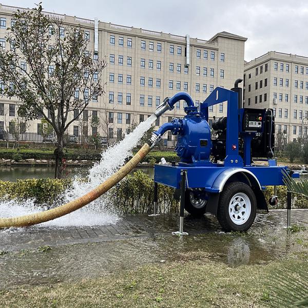 Self Priming Water Pump Flow 550 m³/h Industrial Centrifugal Pump High Pressure Water Pump