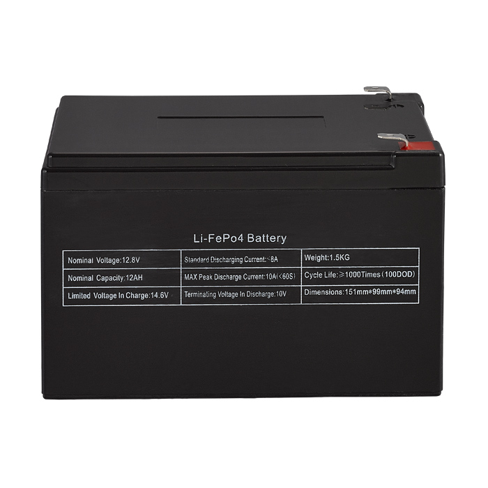 Фабрика батареи 12.8v батареи лития 12v 12ah Lifepo4