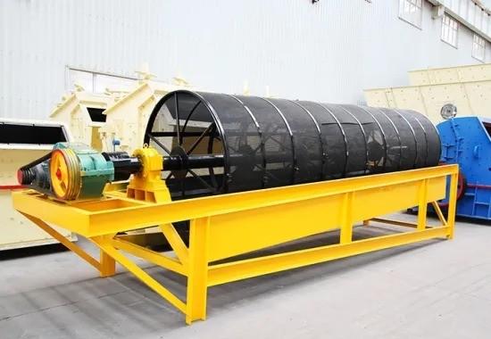tela do Trommel do cascalho da areia de 2000mm para Chips Large Capacity de madeira
